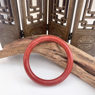 【菲菲亲选】榫卯工艺拼合珊瑚手镯 多样性发其一 Z888CP