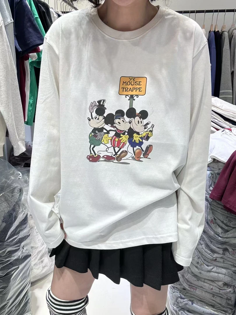 韩版新款米奇T恤