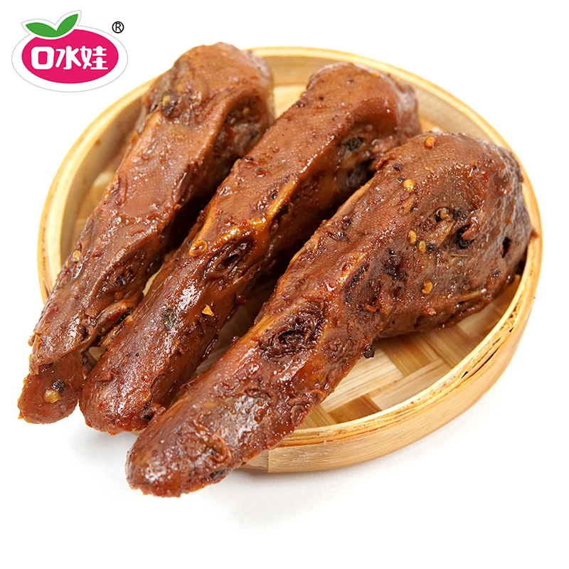 梦瑶专属：口水娃6个*2包甜辣味鸭头卤味零食（新老包装随机发）