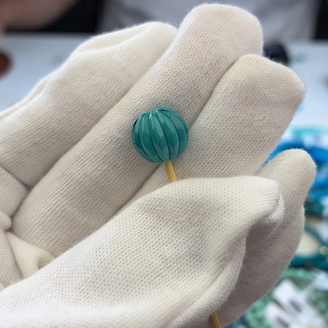 未镶嵌绿松石绿松石11.6mm