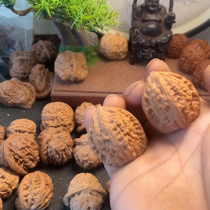 文玩核桃吊坠34寿桃