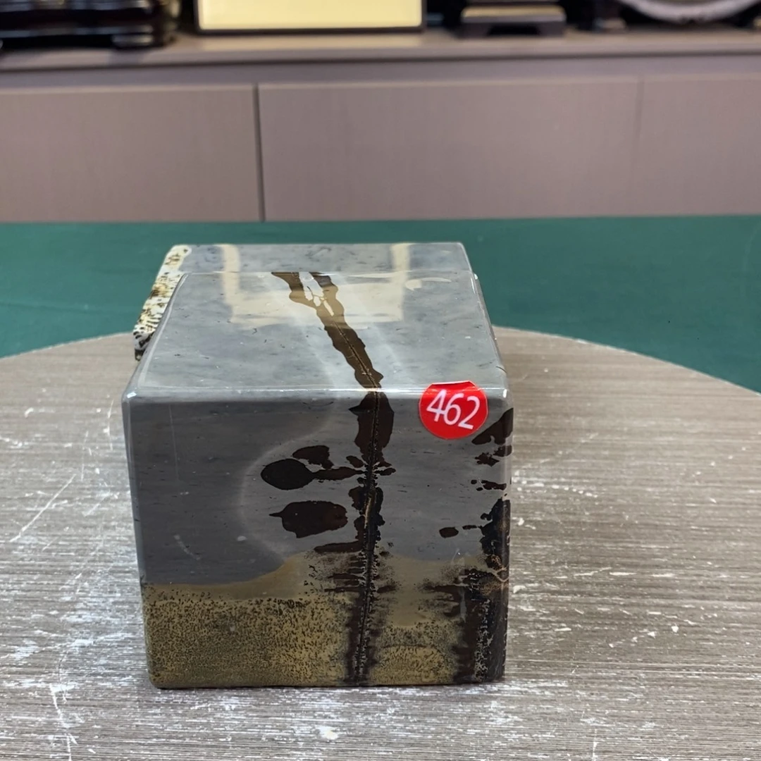 石材广西国画石草花石