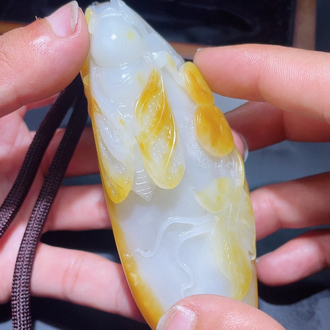 和田玉把件未镶嵌D2