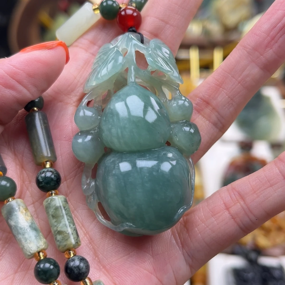 岫玉未镶嵌挂件挂件