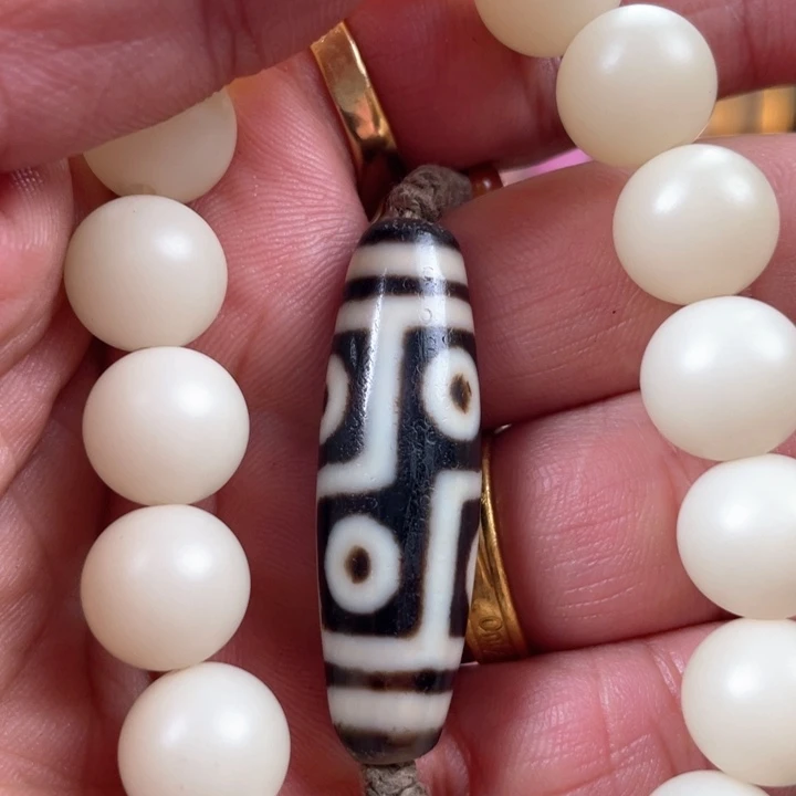 鹏***程吊坠白玉菩提白玉菩提手串精品