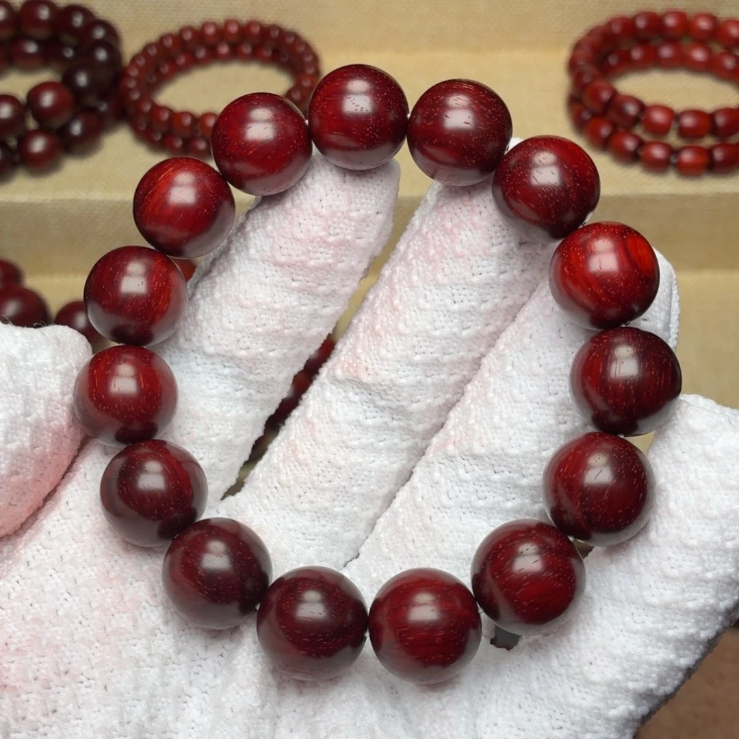 鱼***跃小叶紫檀手串/手链270