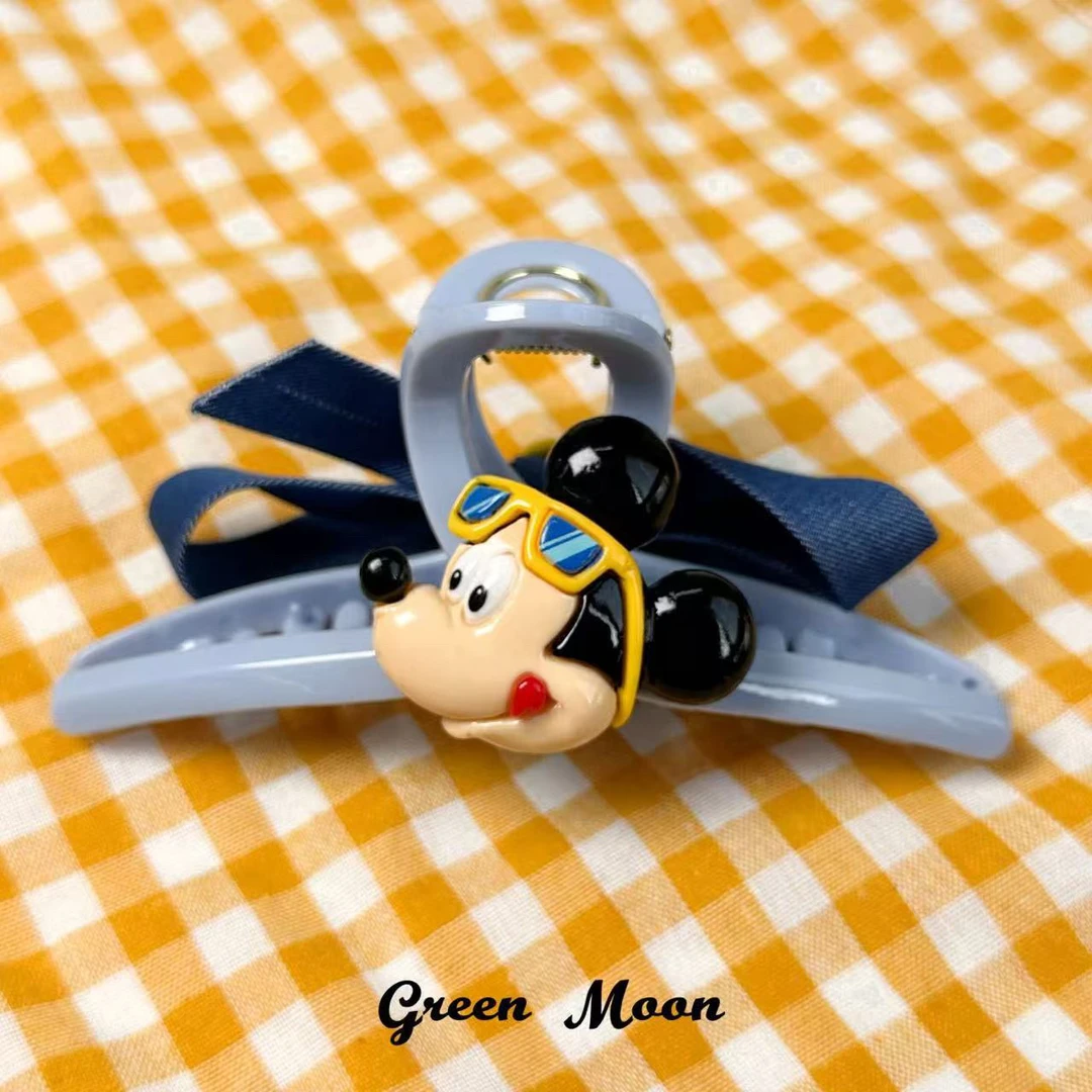 【泳池卡趣】甜酷辣妹可爱卡通抓夹原创C087