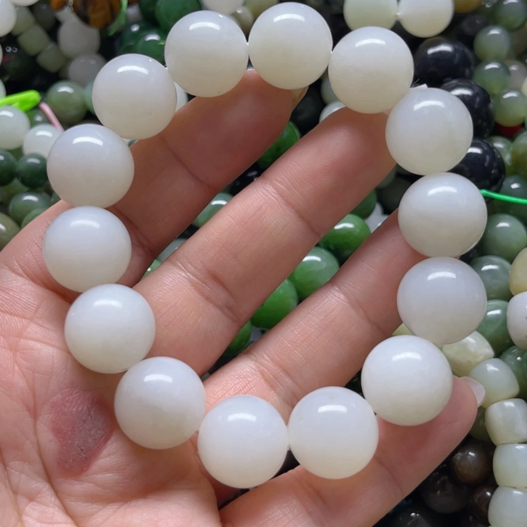 和田玉手链未镶嵌