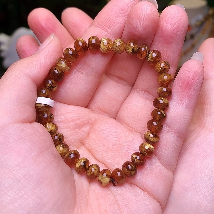 琥珀未镶嵌裸石抚顺琥珀7-302