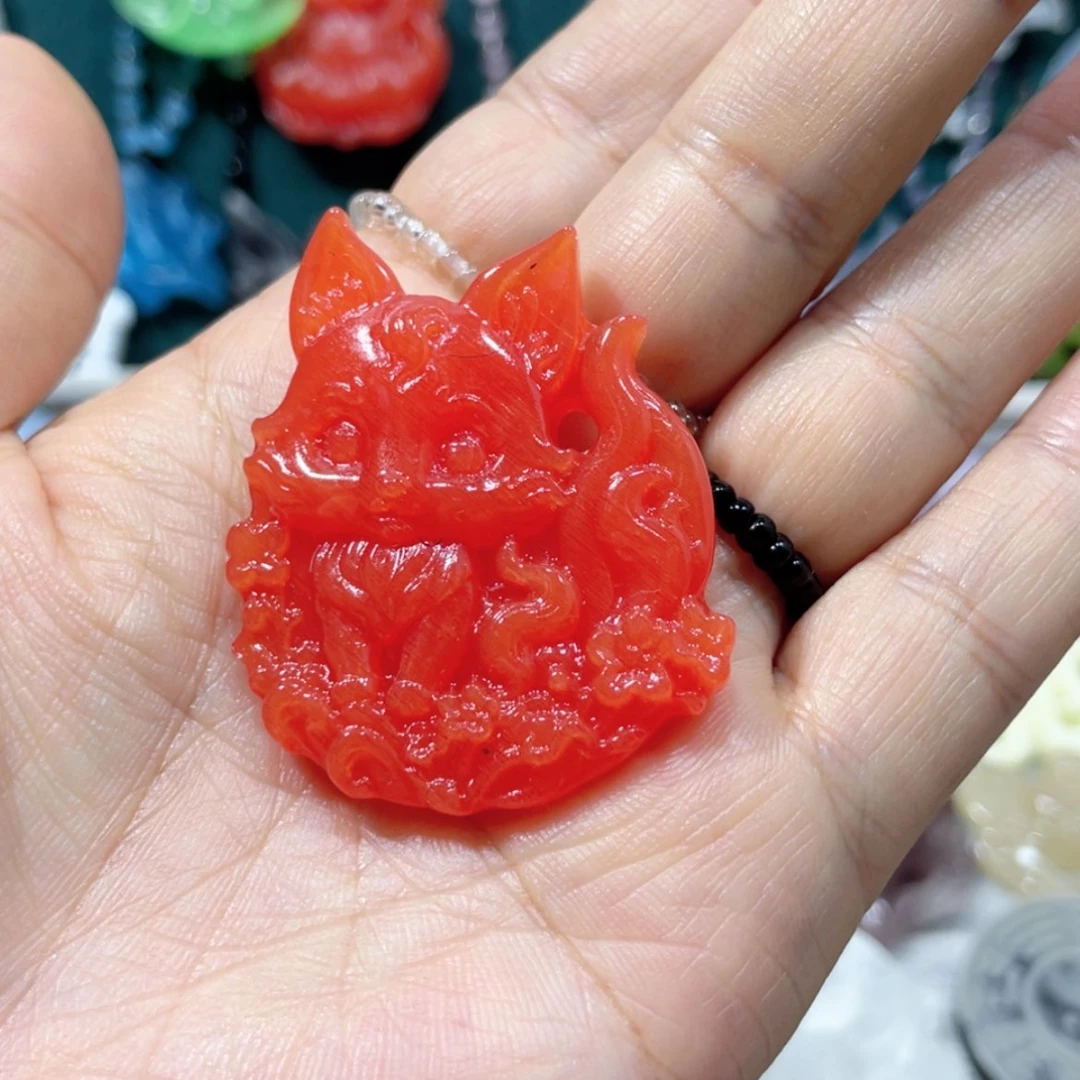 【闪购商品】未镶嵌岫玉颈饰49项链