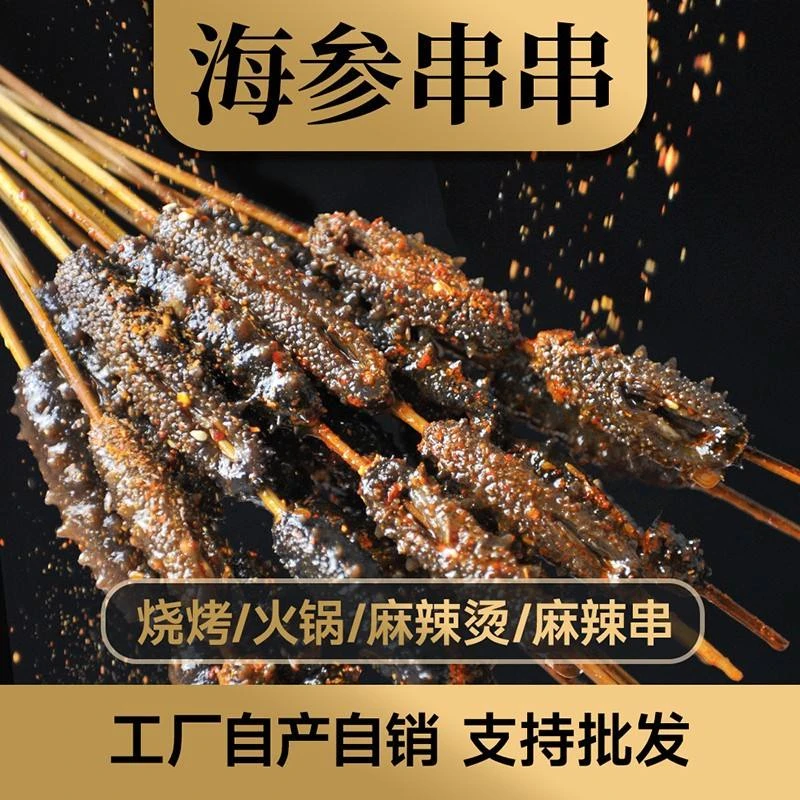海参串串 海参烧烤 批发即食海参 刺参  饭店用都合适