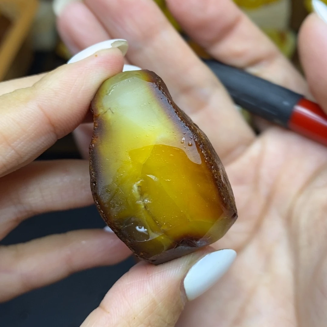未镶嵌定制蜜蜡胖