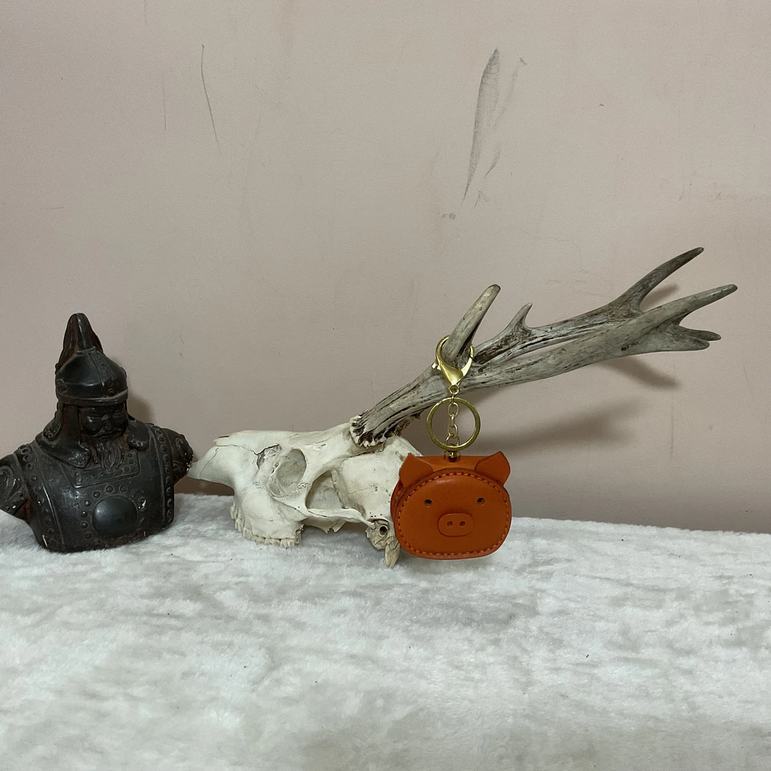 简约时尚DIY手工制作牛皮耳机包