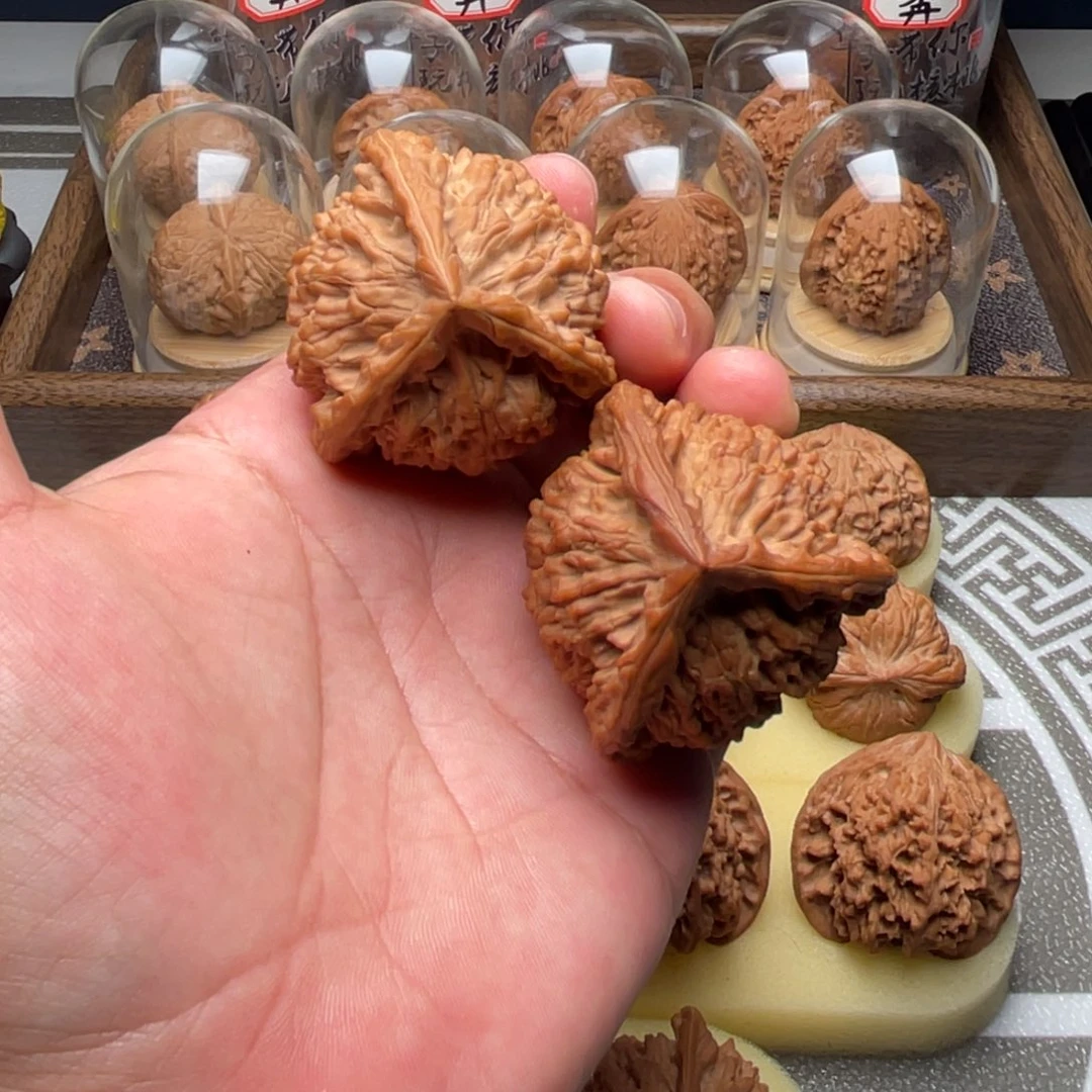 文玩核桃吊坠46全品官帽奔