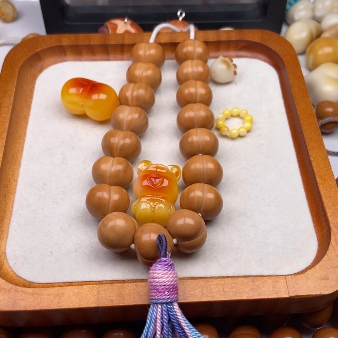 喜****猴头核桃手串猴头核桃