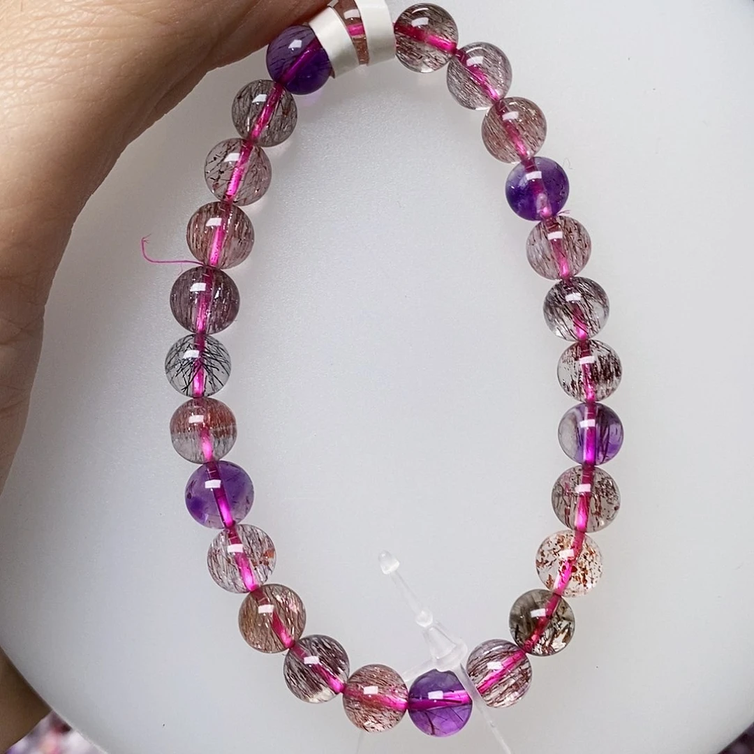 未镶嵌手链水晶c7045超七6+