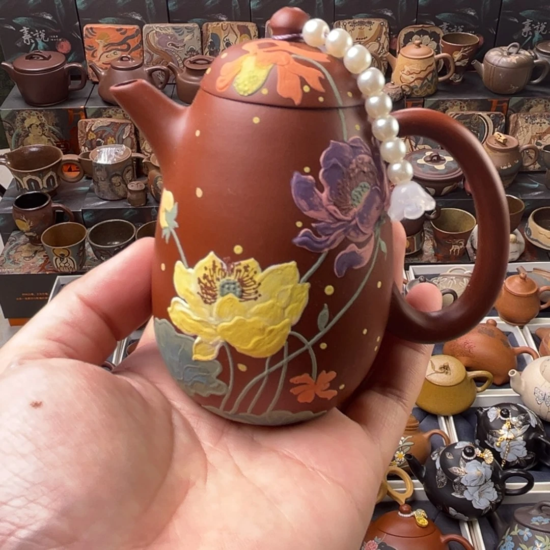 茶壶紫砂150cc原矿精工半手