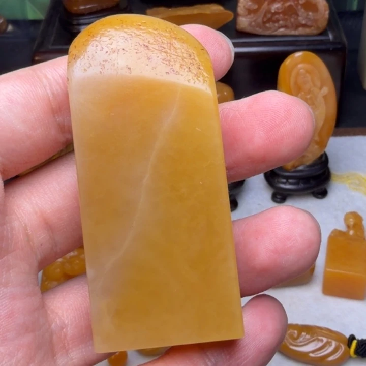 M***n田黄石寿山田黄石