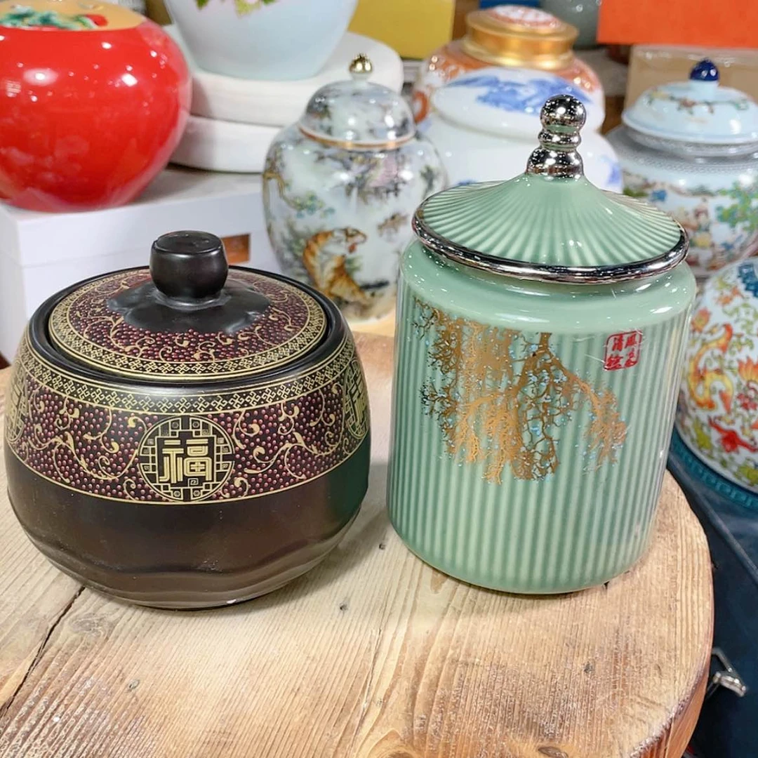 【闪购商品】罐陶瓷茶叶罐密封罐