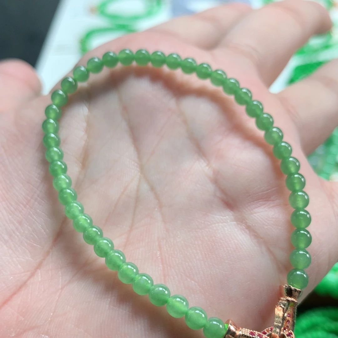 翡翠未镶嵌手链翡翠
