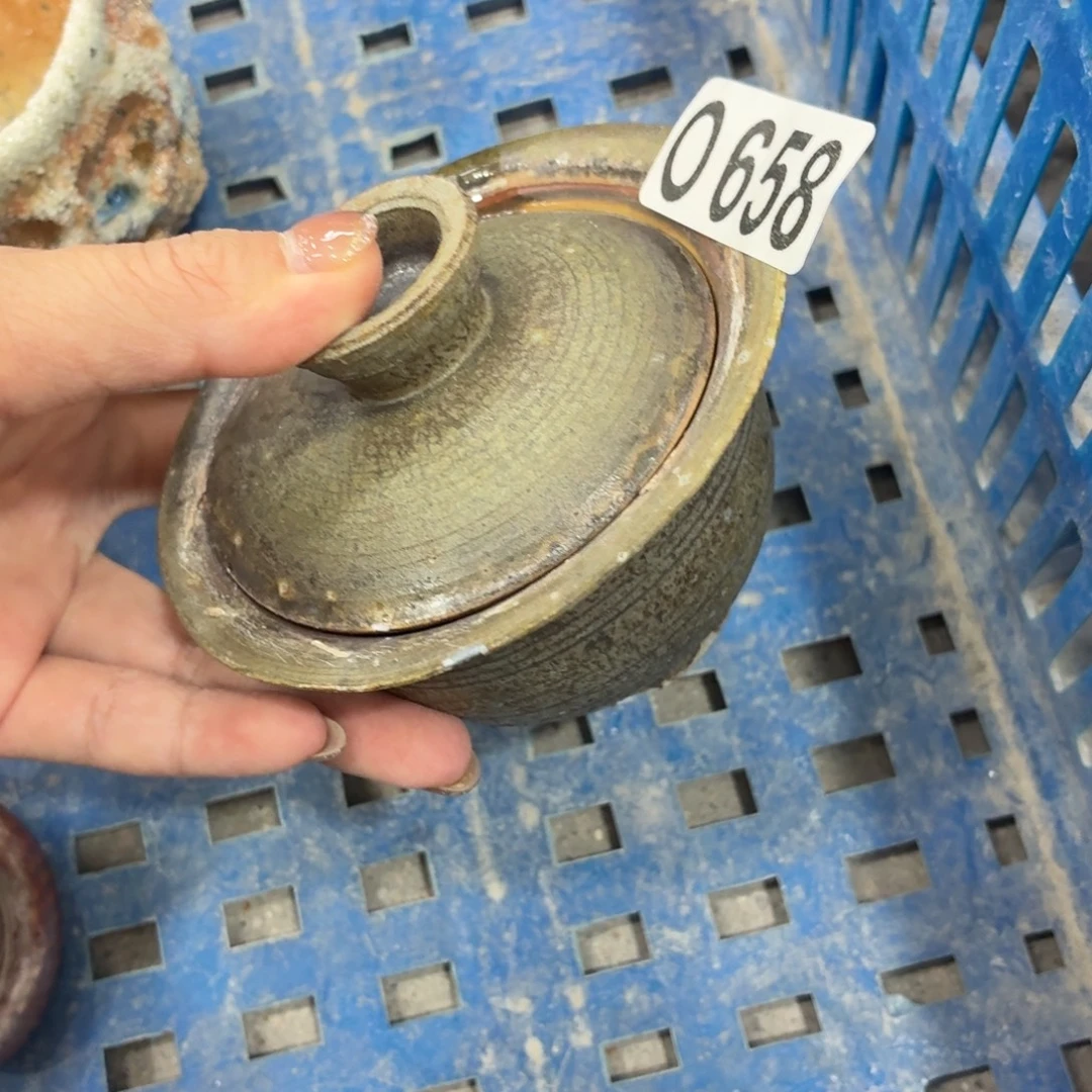陶园柴烧精品高货0658瑕