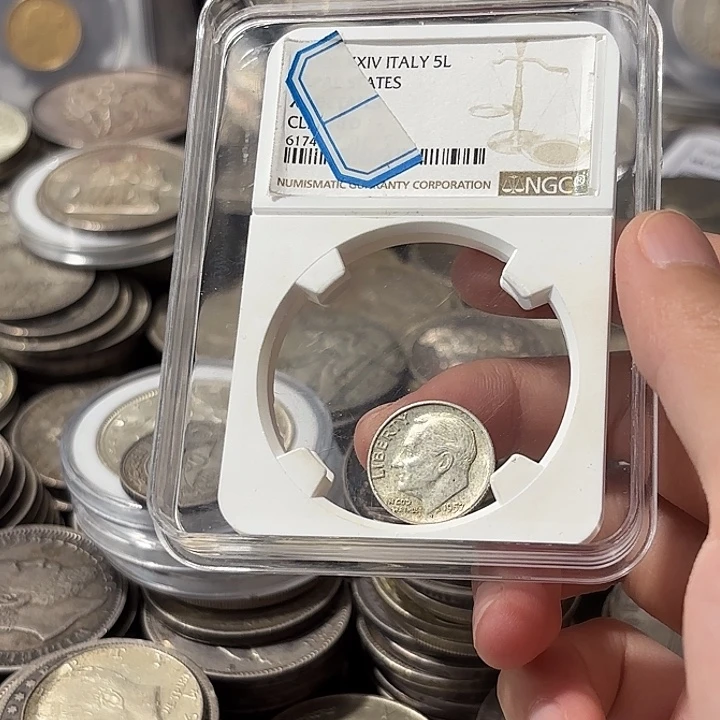 ****银Ag900美国罗斯福银币