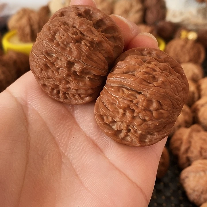 吊坠文玩核桃落**水老树磨盘狮子头