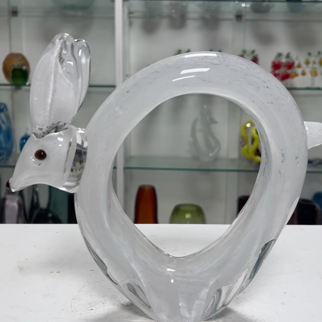 高 22 轻奢琉璃花器福利正常手工痕迹