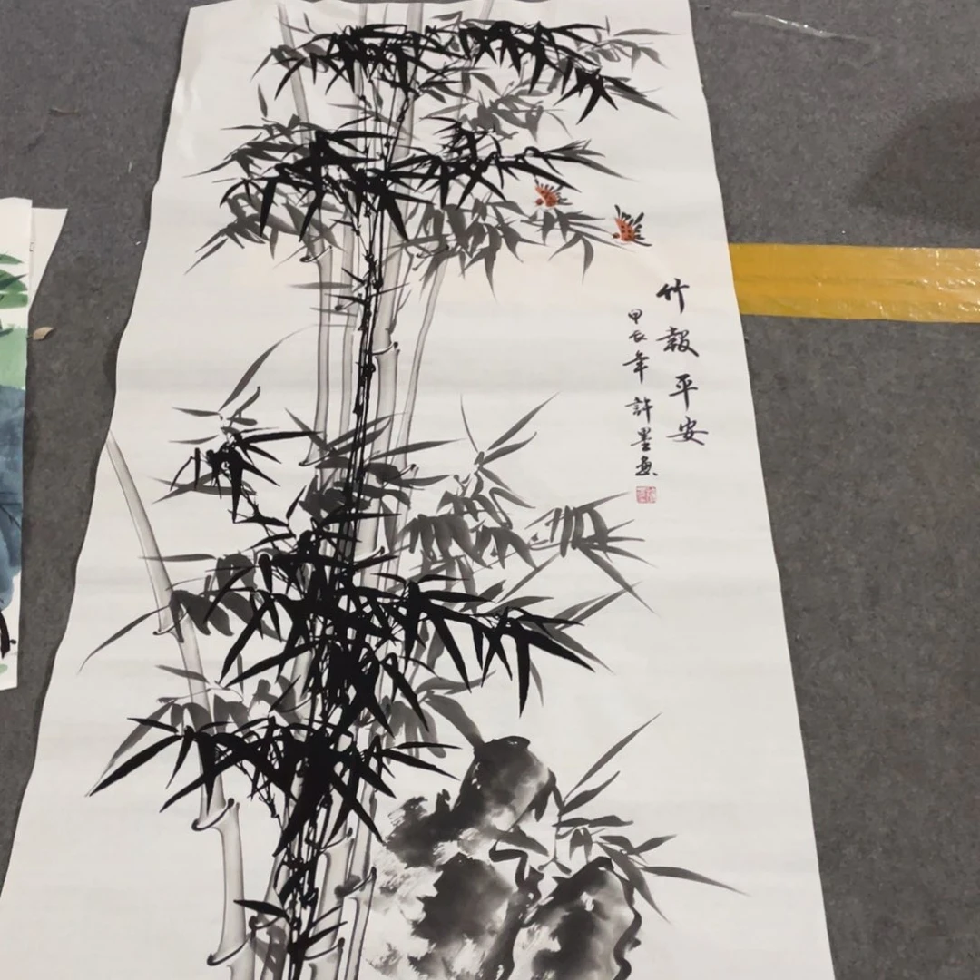 年画和绘画作品的绘制