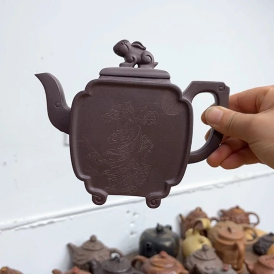 紫砂茶壶呵*呵紫砂茶具套装特价