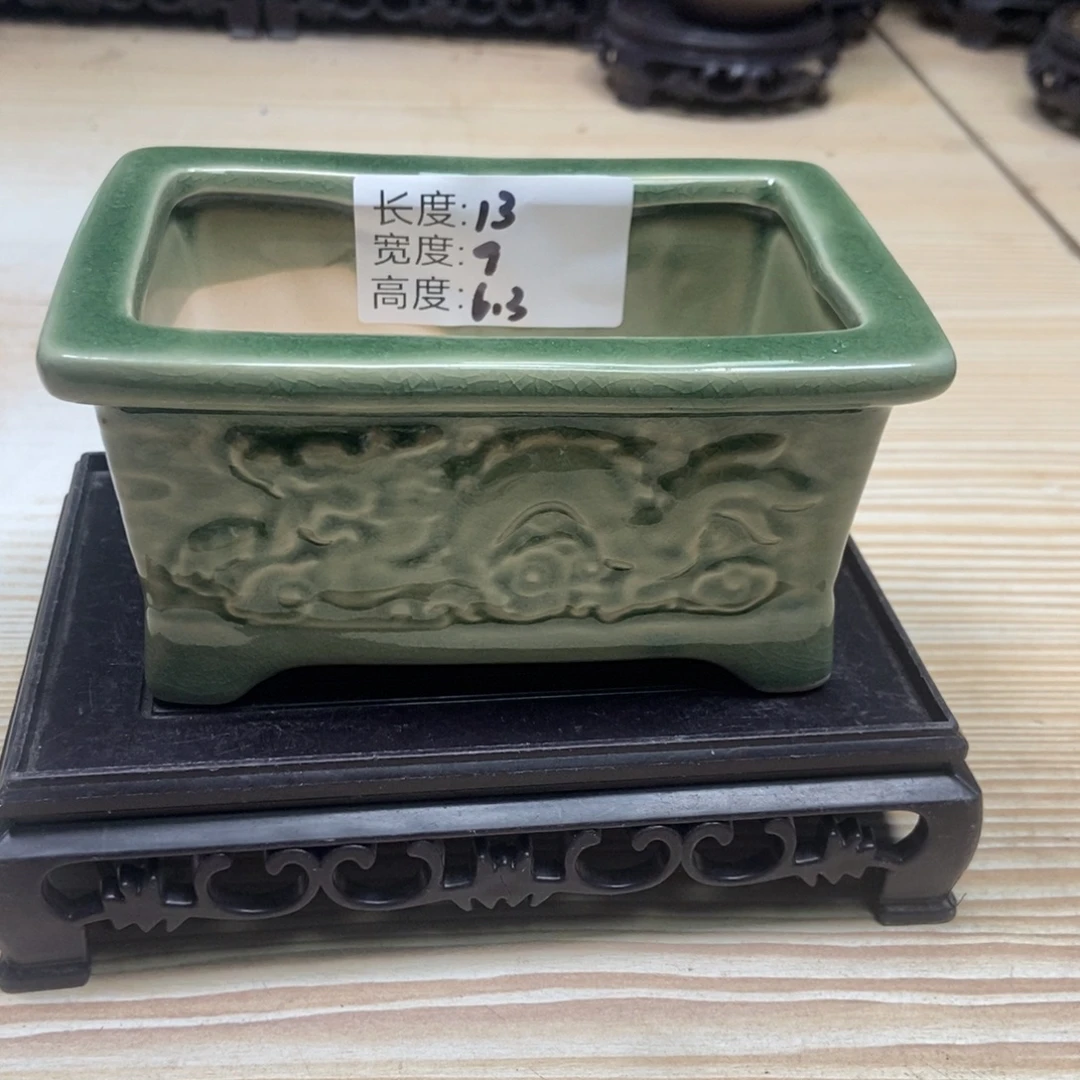 瓷片陶瓷花盆陶瓷艺术