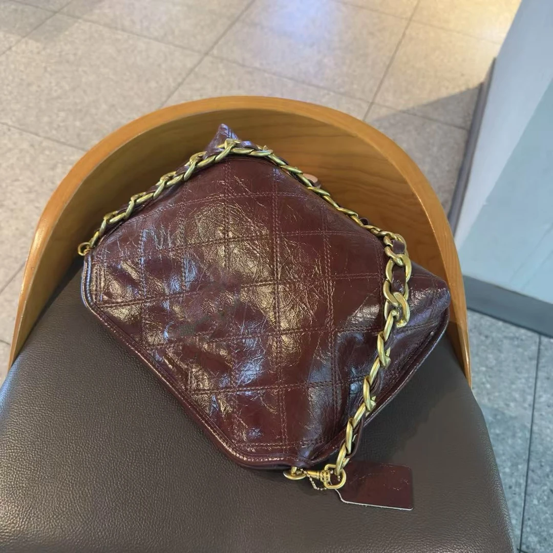 中古轻奢潮流女包JC4162棕
