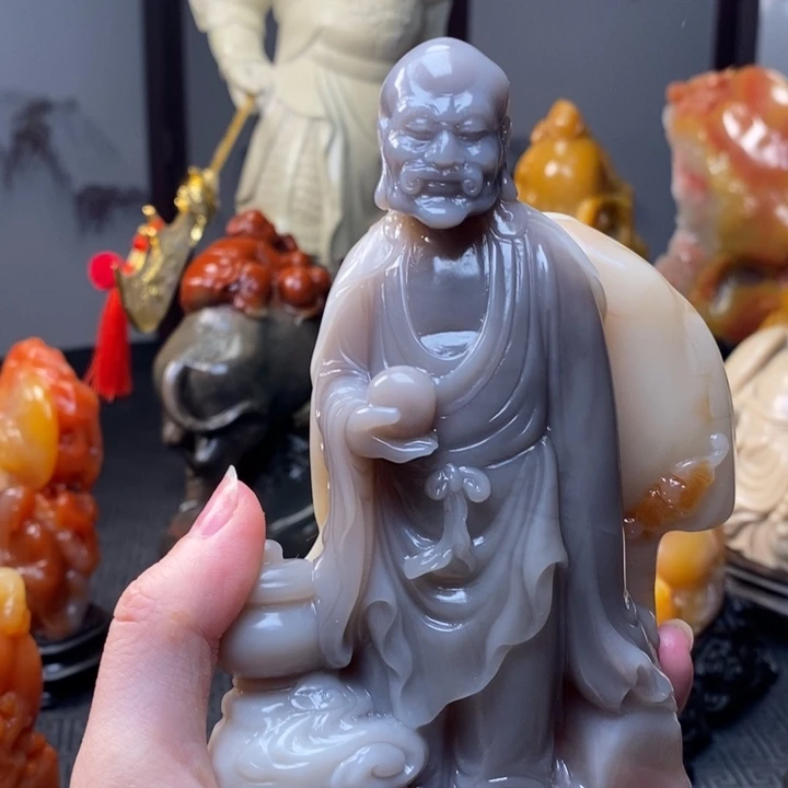 自***娱寿山石寿山石雕刻