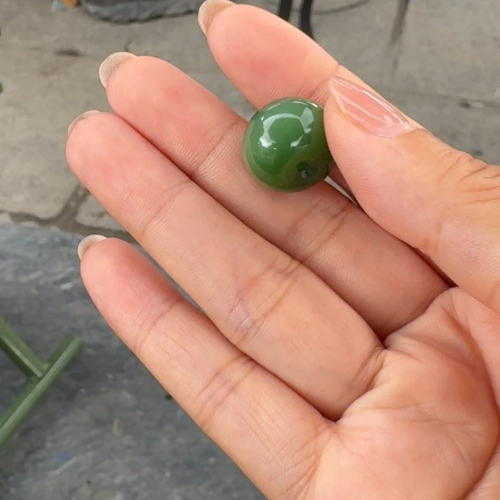 和田玉未镶嵌颈饰16.9加