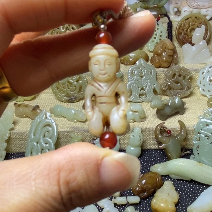 和田玉挂件未镶嵌