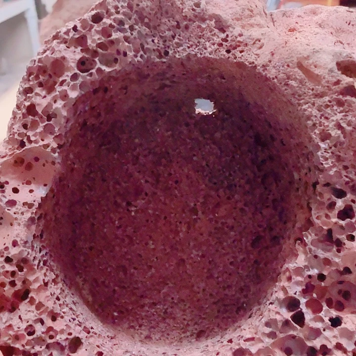 火山石花盆微瑕疵绿植多肉