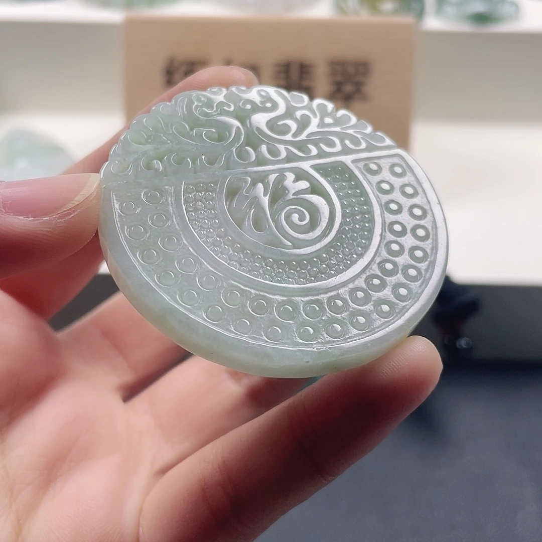 翡翠未镶嵌颈饰天然翡翠1111111