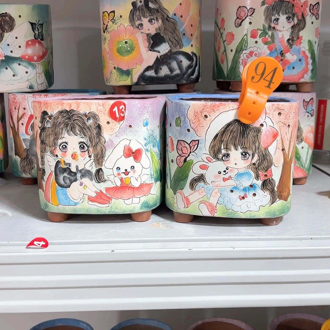 紫砂花盆手工花盆默认微瑕12/12