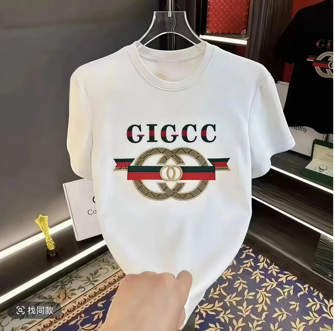 【一折专柜】男士短袖亲夏款时尚商务国潮优质夏季凉爽圆领短袖