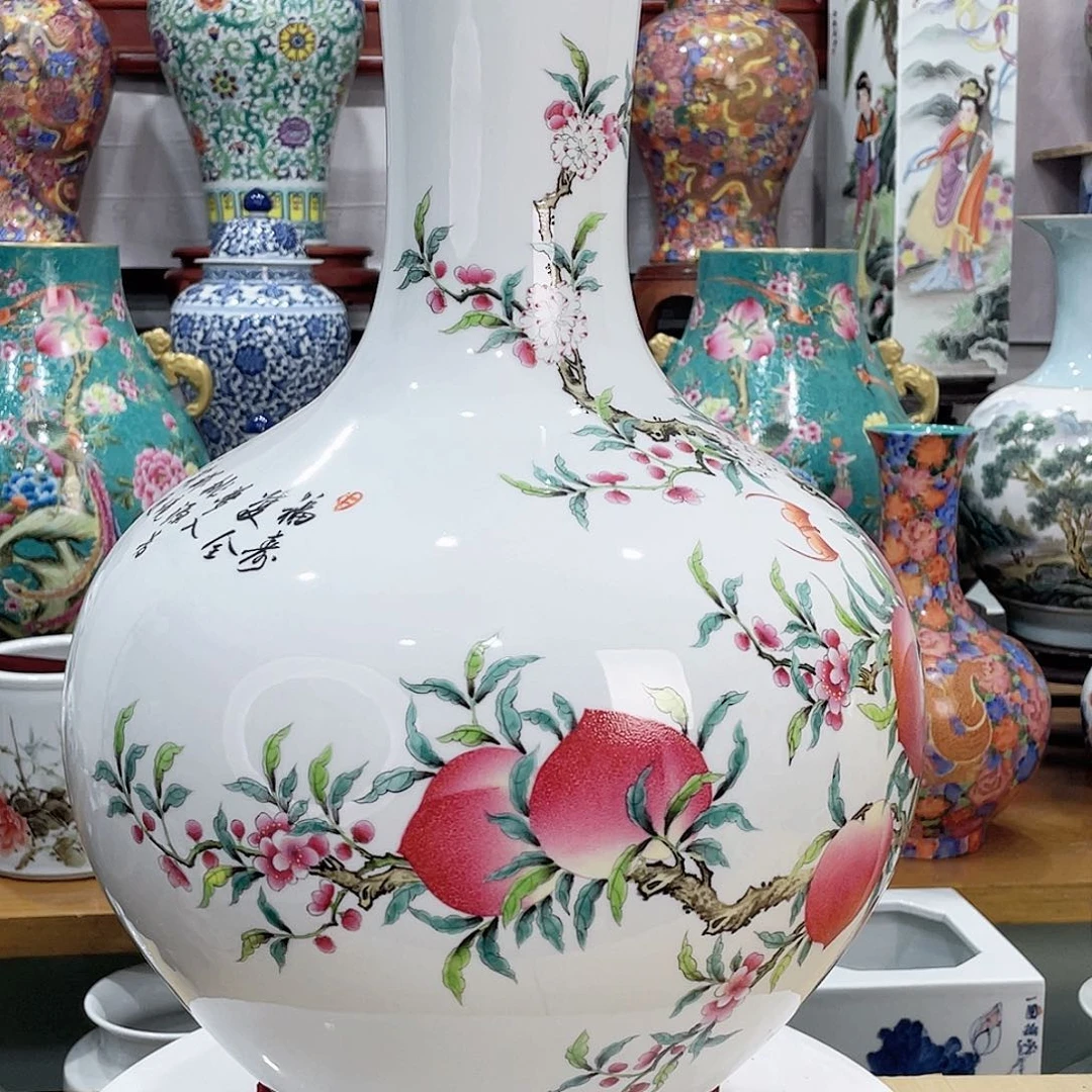 羊***岁摆件景德镇的陶瓷