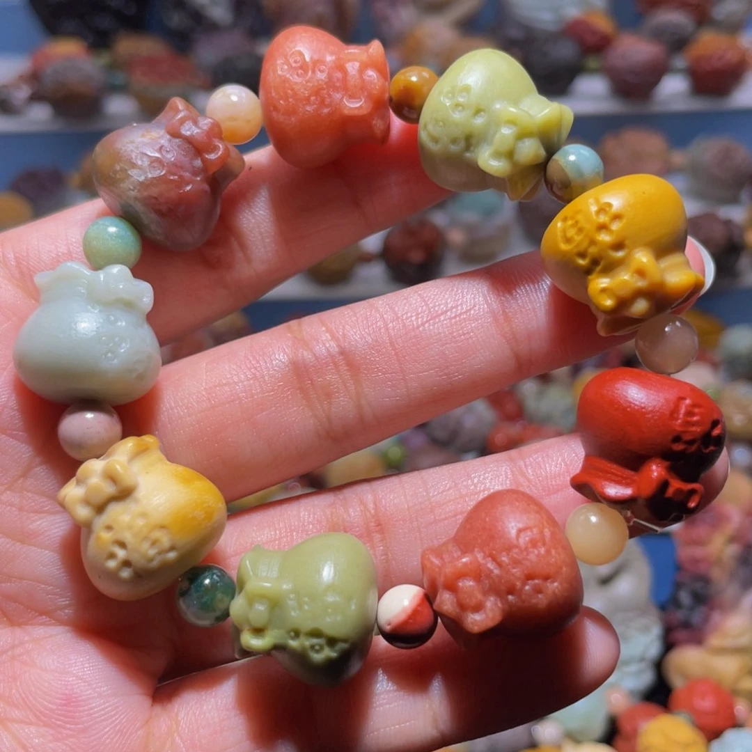 未镶嵌手串石英质玉