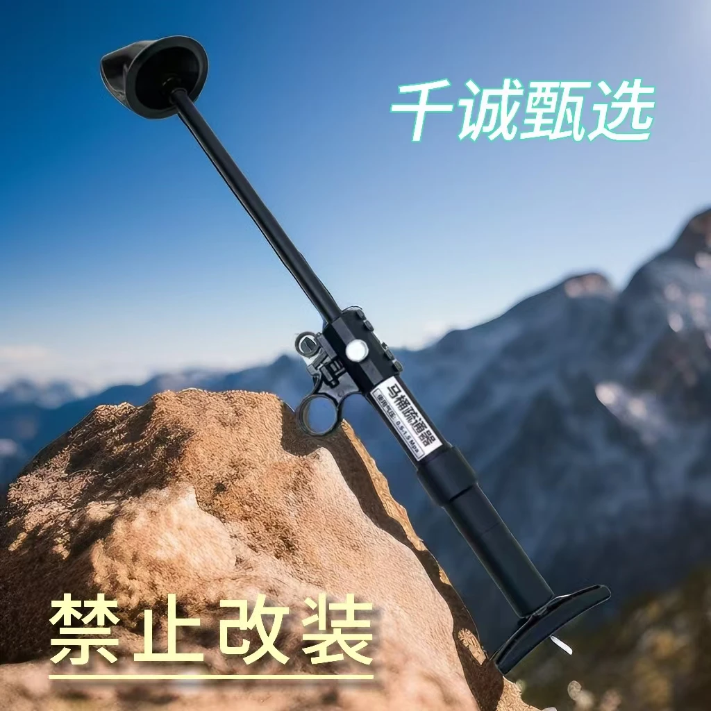 25款家用马桶疏通器金属气室一炮通加强器身三根管带加长60公分管