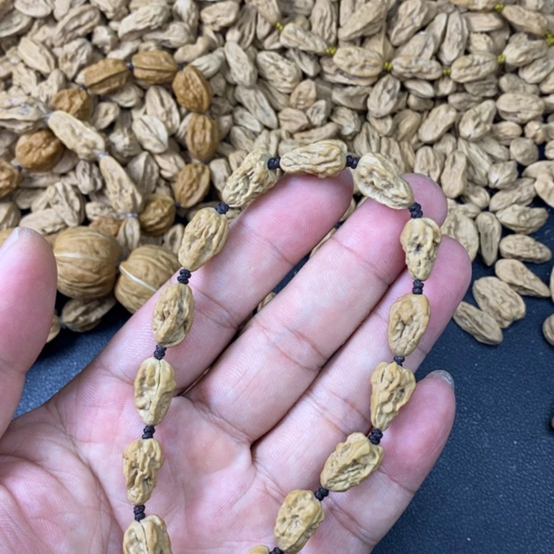 核桃文玩木质核桃手串