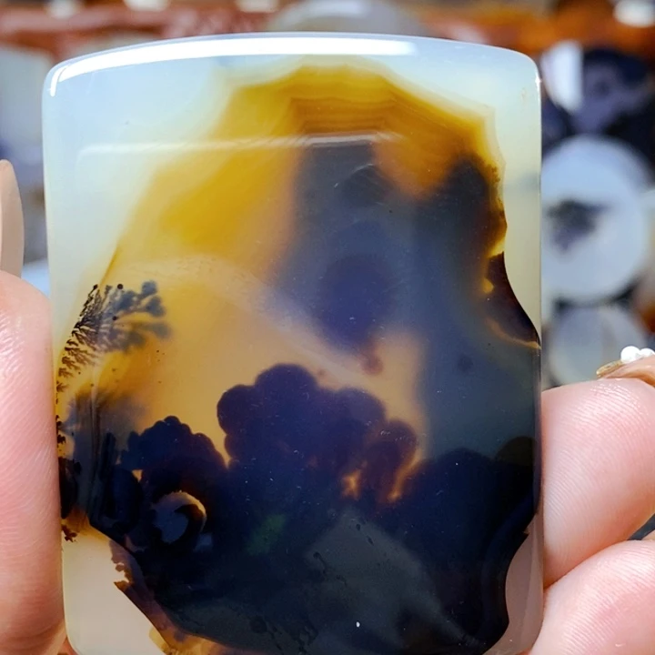 玛瑙/玉髓未镶嵌珠宝半成品