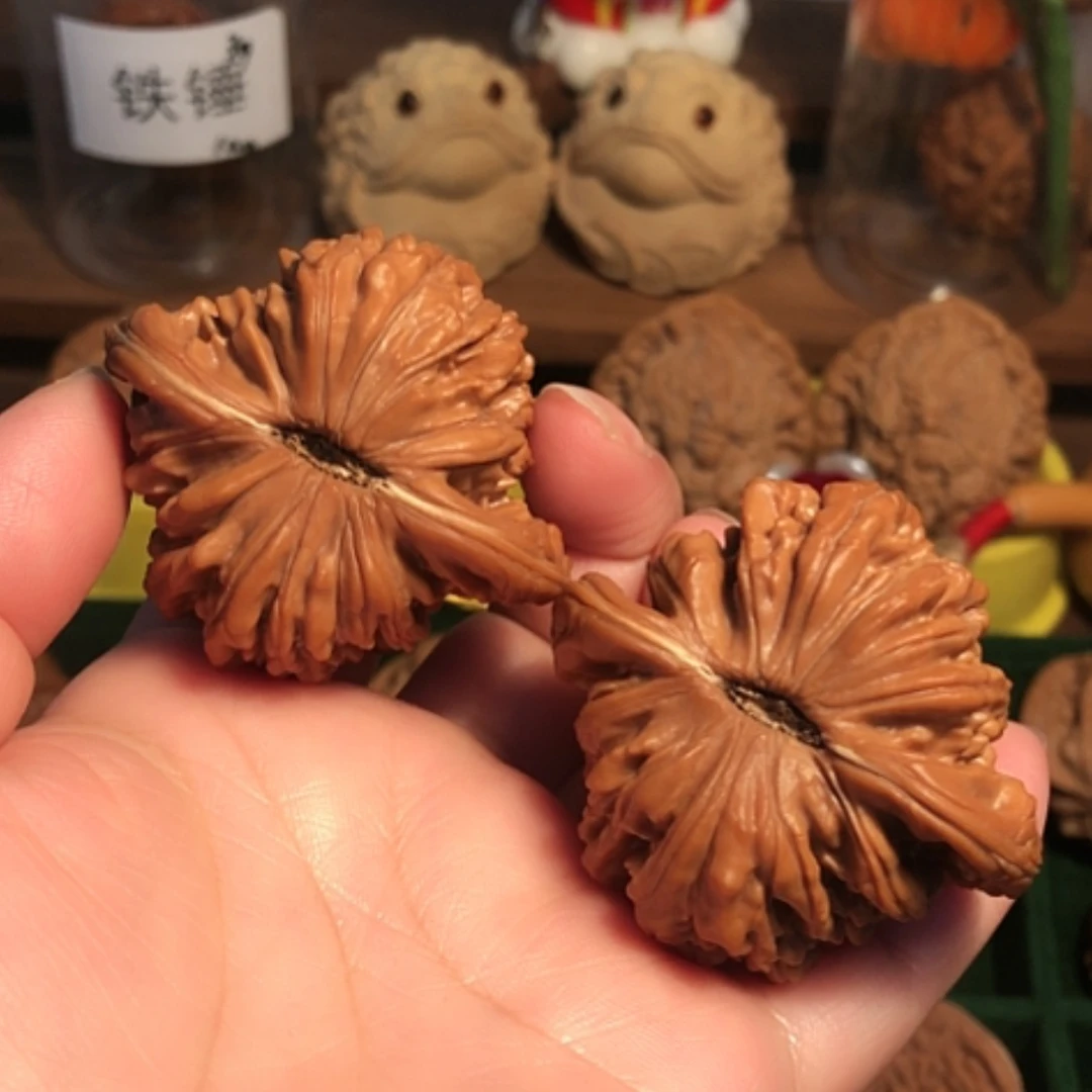 【闪购商品】文玩核桃把件清*渡楼子