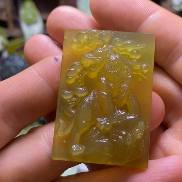 岫玉未镶嵌岫玉颈饰