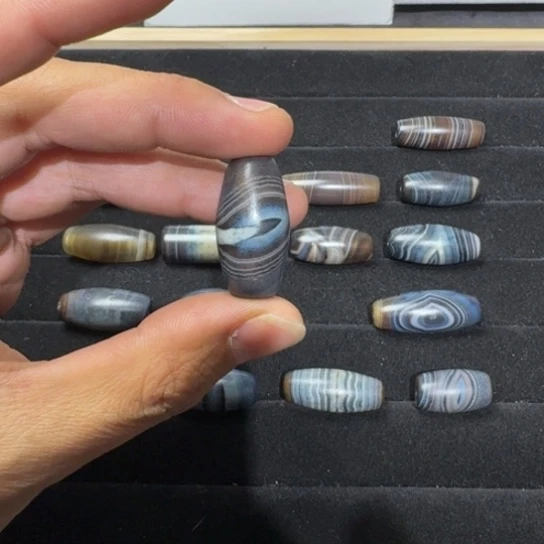 木***每玛瑙/玉髓合金手链