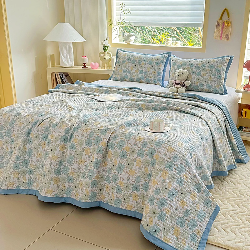 【免费试睡15天】云朵棉床盖三件套榻榻米四季床单防滑床护垫