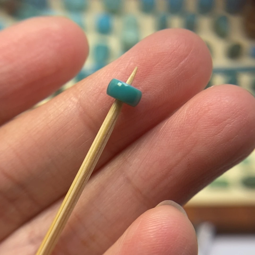 绿松石珠宝半成品未镶嵌