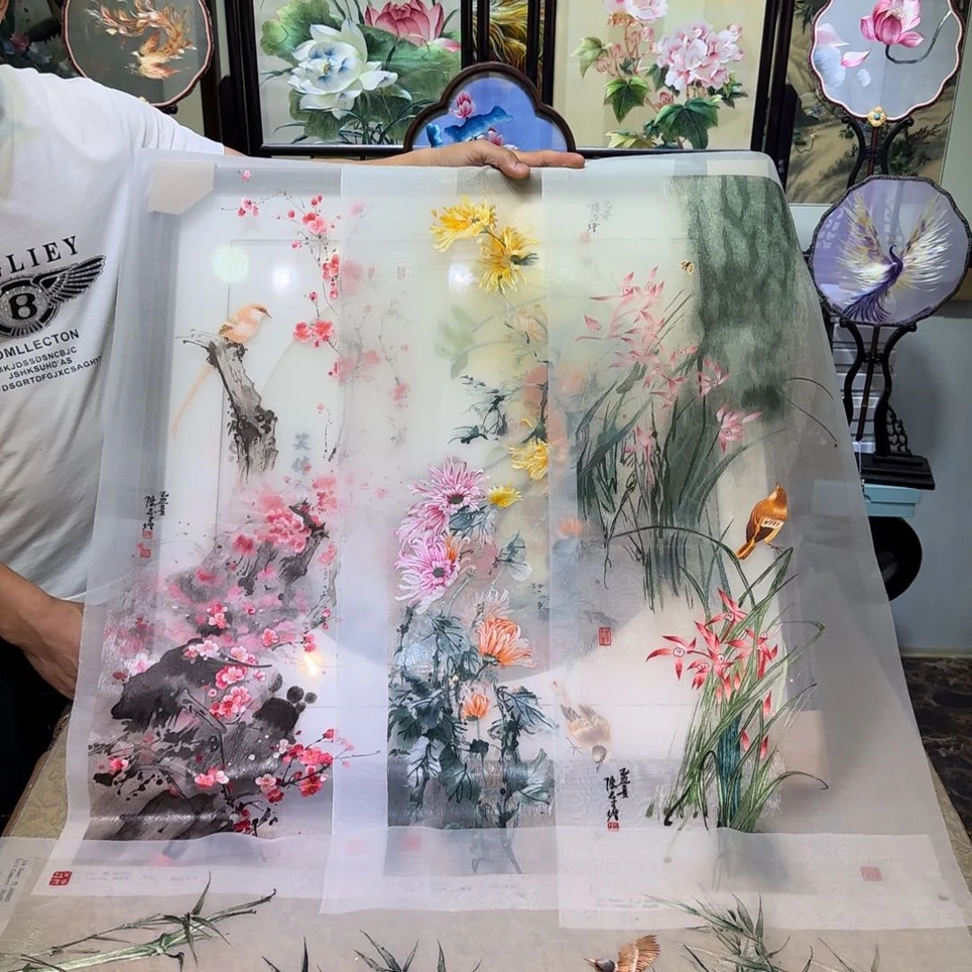 刺绣刺绣工艺精湛独特